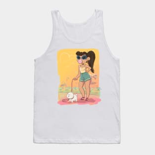 Bubblegum Beach Tank Top